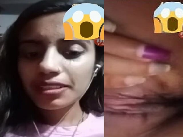 Slim girl naked video call sex chat with lover