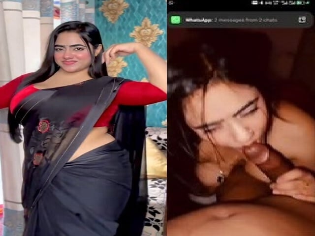 Busty TikToker nude photos and viral blowjob clips