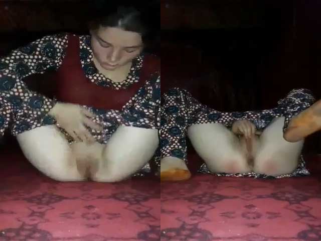 Himachal village wife fingering pussy on cam