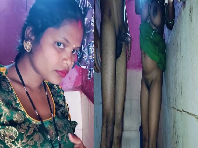 Big boobs wife fucking in bathroom after blowjob