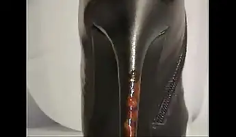 Desi Indian Domination  submission Domme Anshika performs a nasty feetjob in Mumbai house