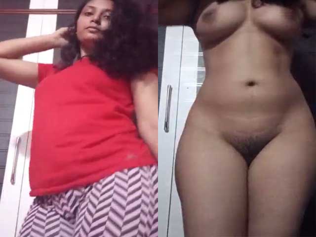 Hot Desi girl striptease nude dance