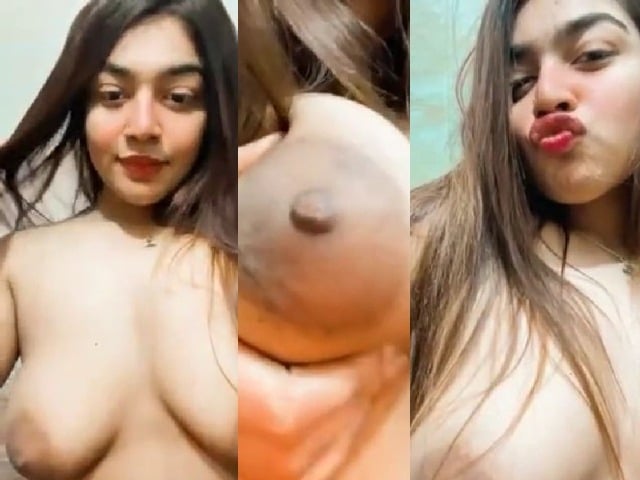 Hot Bangladeshi girl showing her big boobs