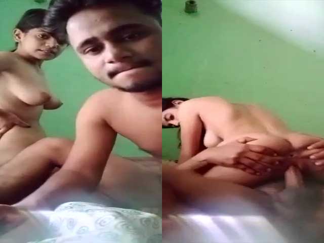 Indian lovers enjoys making their own sex video