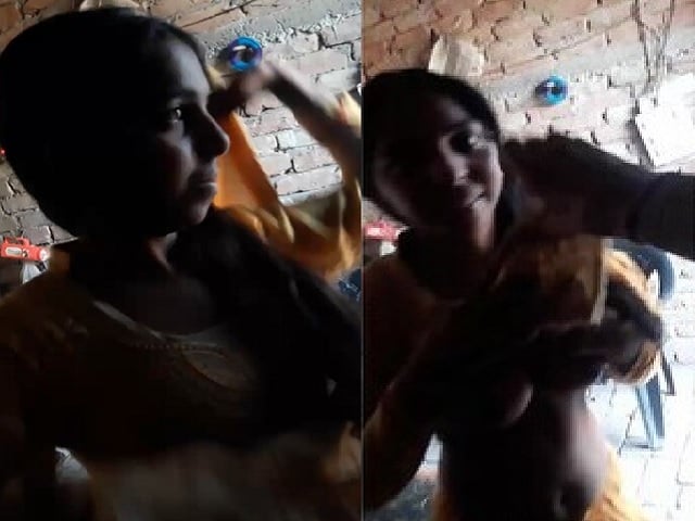 Village saali boobs show to jija viral incest