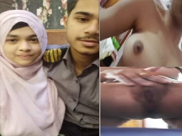 Hijab Bengali sex girl fingering horny pussy