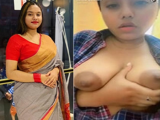 Horny girl open boobs show and viral fingering