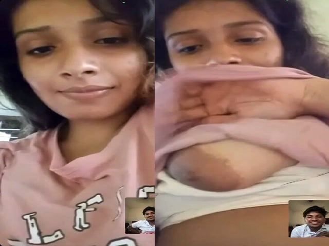 Kerala girl boob show on video call to lover