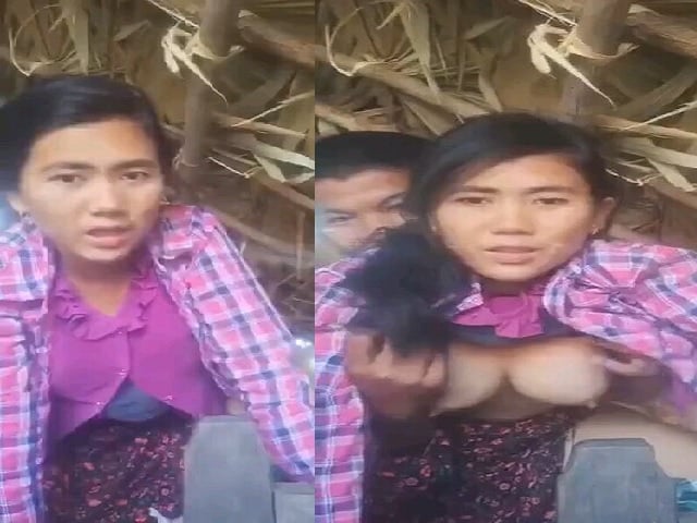 Assamese girl boob press in a hut viral MMS