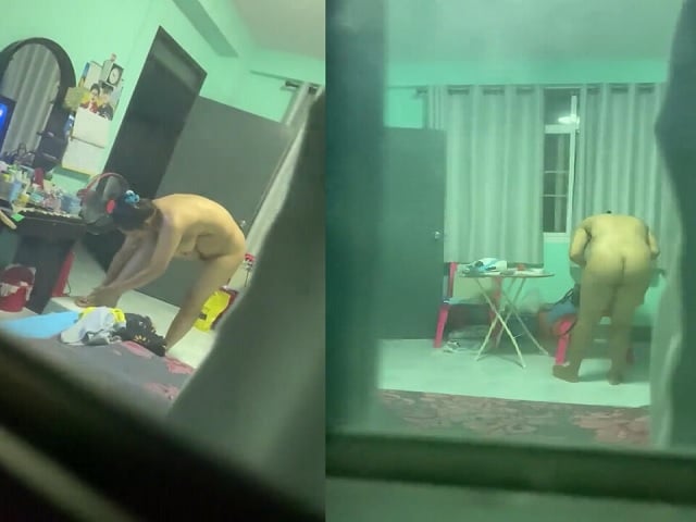 Village aunty nude in hidden cam recording