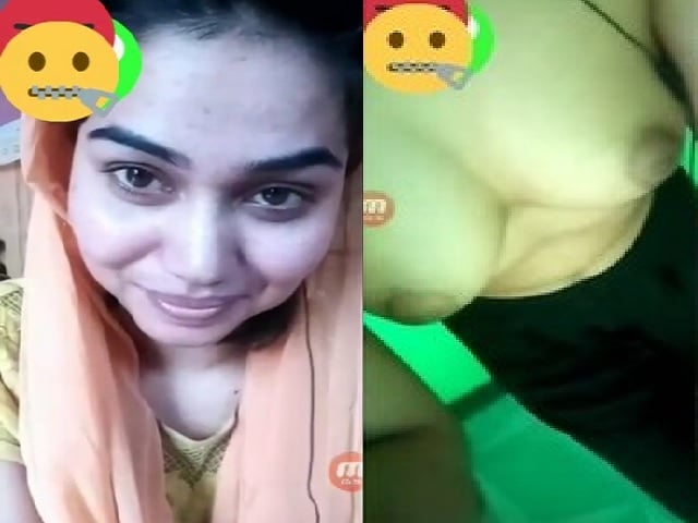 Angry girlfriend boob show viral topless call