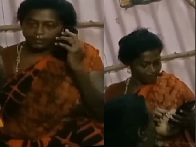 Chennai Tamil aunty boob sucking viral clip
