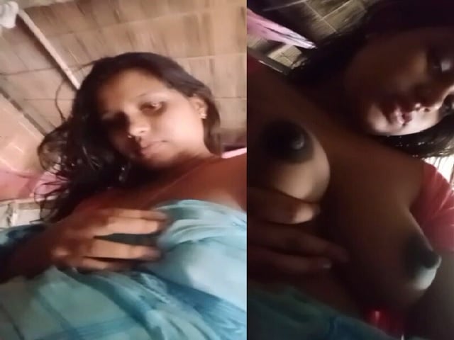 Village bhabhi boobs show big nipples viral MMS