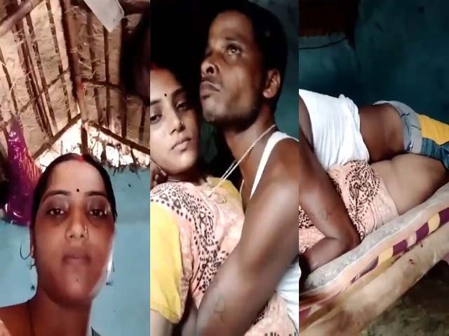 Cute village wife sex with hubby on cam