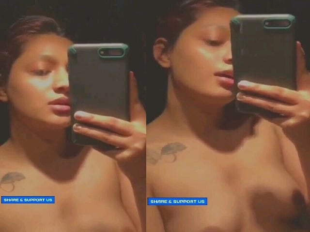 Tattooed Mumbai Girlfriend Boobs Viral Mms Sex