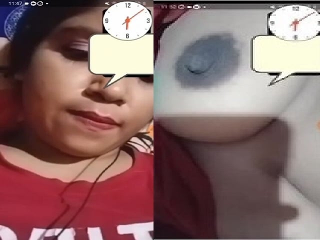 Bengali girl fingering nude on video call sex