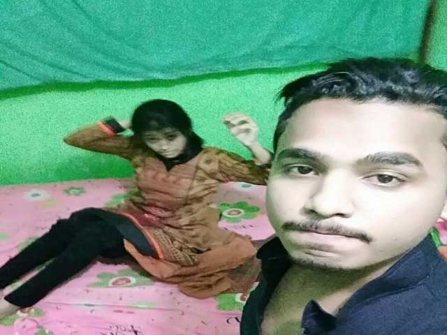 Cute girl hard fucking with lover in Hotel