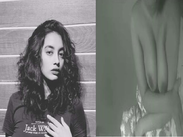 Topless Bengali girl in viral Bangladeshi sex