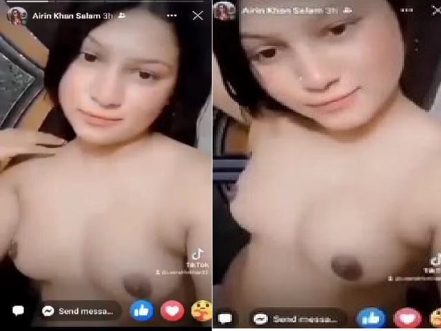 Pakistani girl viral boobs show in TikTok