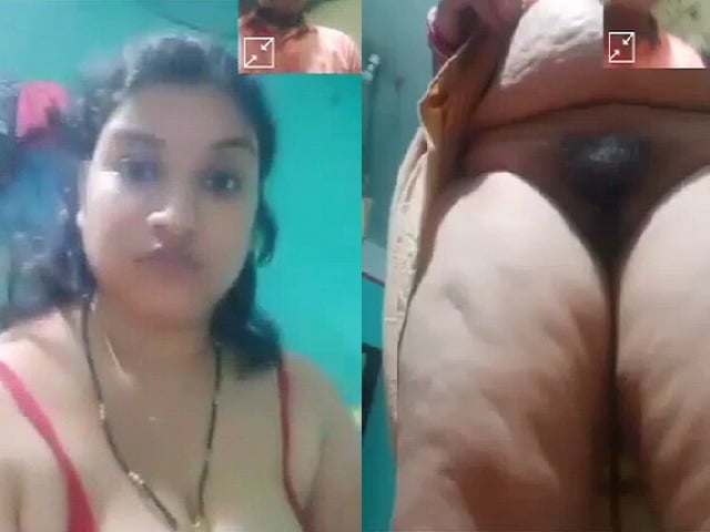Bhabhi showing hairy pussy on viral video call sex