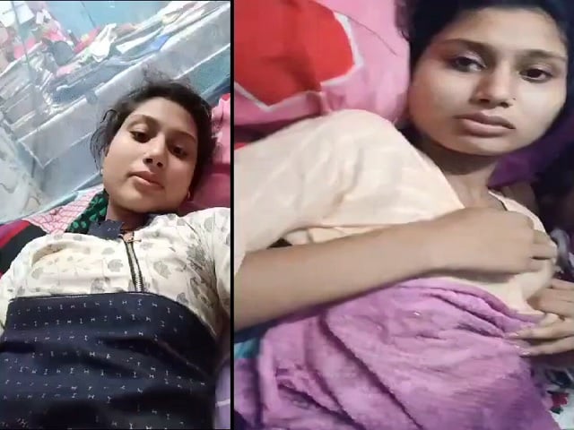 Desi girl boobs show testing lover’s sex mood