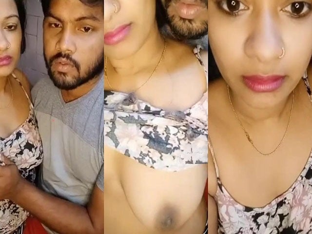 Desi Bhabhi quick fun on cam video MMS to leak cum