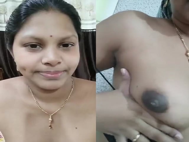 Lonely Indian bhabhi boob show for secret lover
