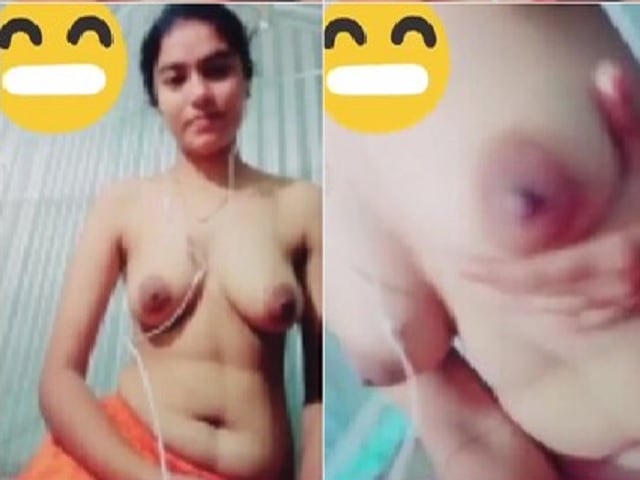 Bengali girl topless boobs show viral clip