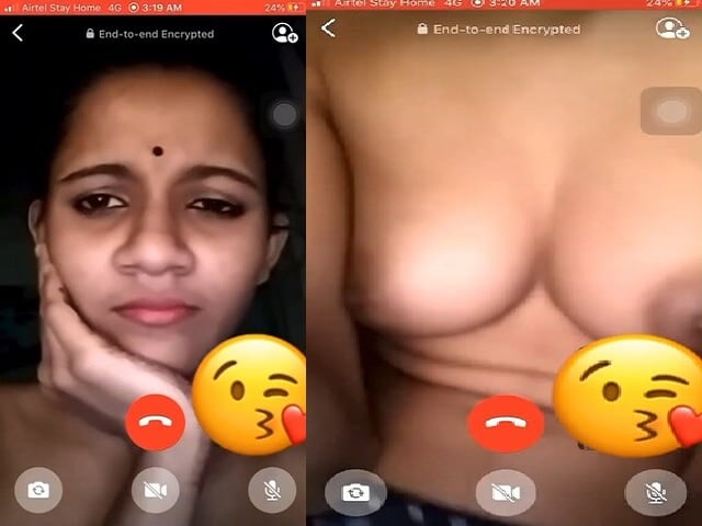 Indian girl nude boobs show on WhatsApp