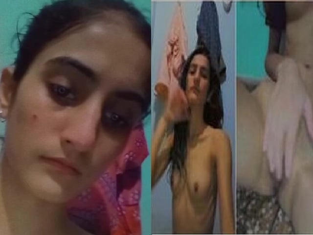 Slim desi horny girl fingering pussy viral nude