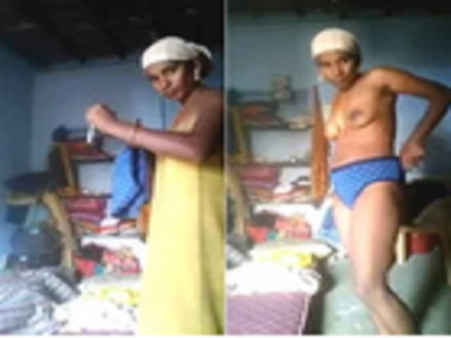 Village desisex wife dress change before hubby