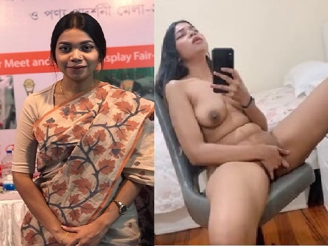 Indian girl fingering vaginal hole by sitting