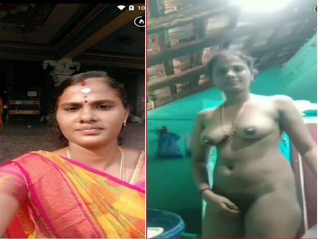 Horny sex Tamil aunty naked selfie viral clip