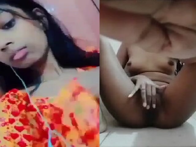 Slim college sex GF viral nude video for lover
